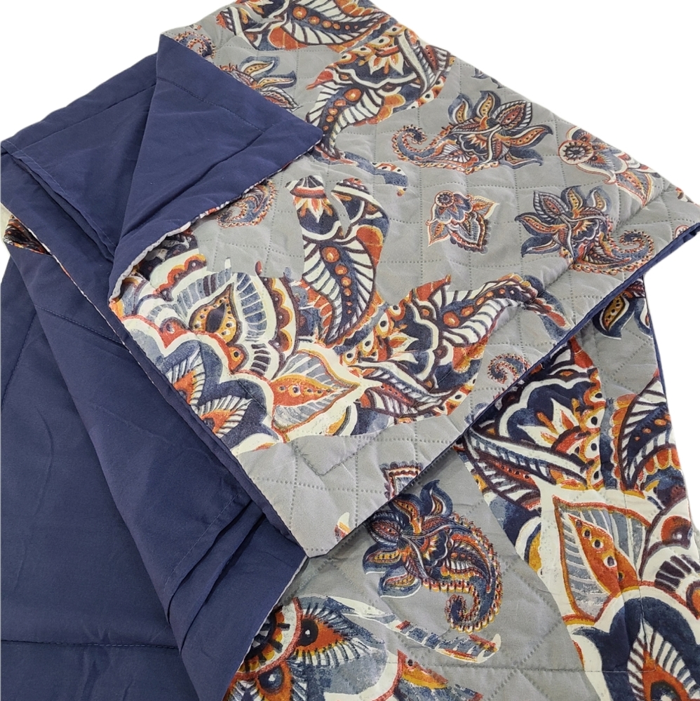 S.L. Home Fashions, Inc. Elephant Paisley Floral Design King Size Pillow Cases